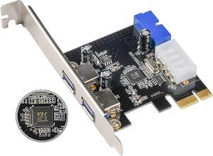 PC için VL805 yonga seti ile Pcie ekspres kart 2 Port PCIE genişletme kartı - Product Image 3