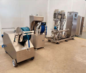 Station de <span class=keywords><strong>lavage</strong></span> centralisée et de nettoyage à la mousse industrielle pour usines agroalimentaires : système de rinçage à l'eau + nettoyage à la mousse + pulvérisation désinfectante - Product Image 3