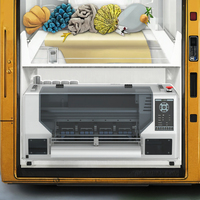 Impresora DTF Automática A3 con Cabezal de Impresión XP600 de 13 Pulgadas, Acero Inoxidable, Nuevo Rollo de Película PET para Transferencia de Calor, Tinta de Pigmento para Cualquier Textil