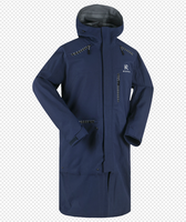 Manteau polaire réversible 3 en 1 pour hommes, veste d'hiver de grande taille avec décoration à motif de col à capuche pour les sports d'extérieur, vêtements de cérémonie