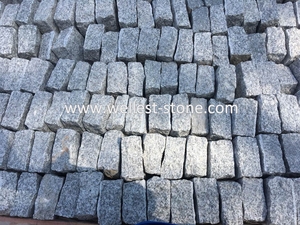 Trung Quốc giá rẻ tự nhiên đá cuội M2 giá ánh sáng màu xám đá granit đá cuội cho đường lái xe - Product Image 4