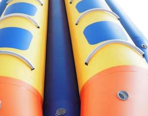 Venta <span class=keywords><strong>al</strong></span> por mayor de fábrica: Bote inflable tipo banana marina de PVC de 0.65mm de grosor para juegos acuáticos de verano, remolcable, para 5-12 <span class=keywords><strong>pasajeros</strong></span>, 1 unidad. - Product Image 6