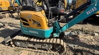 Miniexcavadora Kubota U17 de Segunda Mano de Japón, Kubota U17 de 1.7 Toneladas, 1 Tonelada, 2 Toneladas, Excavadora Pequeña y Económica Kubota con EPA a la Venta