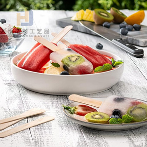 50 pezzi bastoncini di legno multiuso bastoncini di ghiaccioli in legno non finiti <span class=keywords><strong>per</strong></span> progetti creativi <span class=keywords><strong>per</strong></span> bambini progetti di arte domestica - Product Image 3