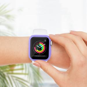 Funda completa de vidrio templado para PC acrílico para Iwatch <span class=keywords><strong>8</strong></span> 9 Ultra <span class=keywords><strong>SE</strong></span> 38MM 40MM 41MM 42MM 44MM 45MM 49MM funda para reloj inteligente - Product Image 3