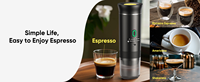 Mini cafetière 12V 3 en 1-Machine à expresso portable à service unique-Voyage en plein air