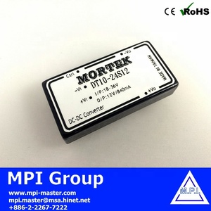 Régulateur de tension Mortek DT10-12S05 Convertisseur DC/DC 10W 12V 5V Sortie simple Isolée Protection OVP/OCP/Surcharge pour l'industrie - Product Image 4