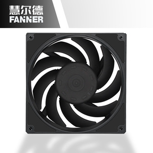 พัดลมแม่เหล็กไฟฟ้า Huierde Forward F140 ขนาด 140x140x25 มม. แรงลมสูง เสียงเบา สำหรับคอมพิวเตอร์ตั้งโต๊ะ - Product Image 3