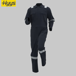 Haute qualité 100% coton vêtements de travail réfléchissants sécurité Construction vêtements de travail combinaisons - Product Image 6