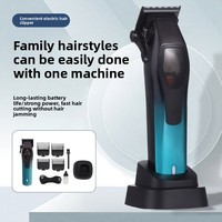 Cortadora de Pelo Eléctrica Inalámbrica Profesional OEM para Hombre, Recortadora con Motor de Levitación Magnética Sunchose C77, Juego de Baterías de 2500 mAh