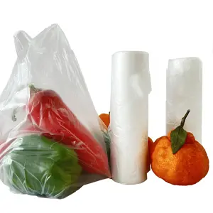 Cheap T-shirt Plastic Bag Hdpe T-Shirt Bags On Roll factory