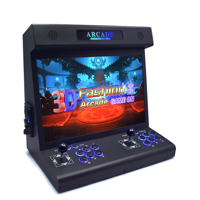 22 Inch Metal High-Performance Customizable Arcade Game Console 23000 Games Supporting 4-Person Games for Commercial Home Use