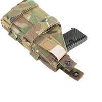 Holster tactique universel réglable pour la chasse, résistant aux déchirures, pour droitiers, avec poche pour la jambe