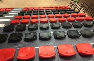 Asientos Telescópicos para Estadios que Ahorran <span class=keywords><strong>Espacio</strong></span>, <span class=keywords><strong>Gradas</strong></span> Apilables para Gimnasios - Product Image 3