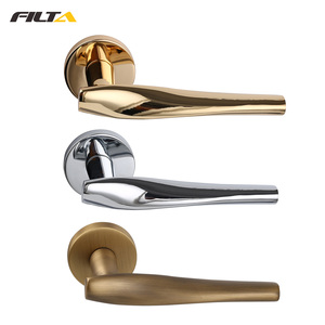 Filta High-End Deurklink Massief Messing Geborsteld Messing Deursloten En Handgrepen - Product Image 5