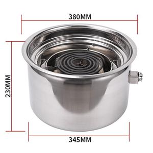 Tube chauffant à bobine de moustique électrique coréen 2400w Barbecue Grill Restaurant commercial Table d'intérieur BBQ intégré Grills électriques - Product Image 5