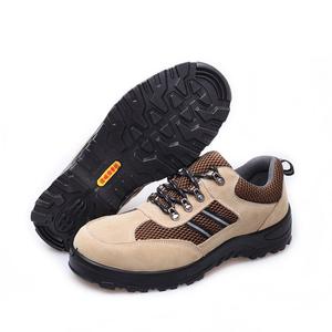 Chaussures de travail en daim respirant, anti-écrasement, anti-perforation, résistantes à l'usure, chaussures de sécurité industrielles pour la fabrication mécanique - Product Image 6