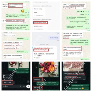 Arco Floreale Personalizzato Fatto a Mano per Matrimoni con <span class=keywords><strong>Rose</strong></span> Artificiali in Seta per Decorazioni Festive - Product Image 3