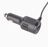 Cargador de Coche DC a DC, Adaptador de Encendedor de Cigarrillos, Mini USB para Cámara de Coche, DVR, Navegación GPS, 5V 3A, Cargador de Coche Dual USB