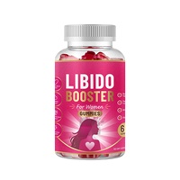 Vrouwelijke Libido Ondersteunende Gummies Maca Ashwagandha Stemming & Vitaliteit Kauwtabletten 60 stuks Pectine Formule Aangepaste Merk Supplement Fabrikant