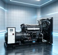 800kW Wassergekühlter ATS Ferngesteuerter Auto-Start Notstrom-Backup Shangchai 3-Phasen Dieselgenerator