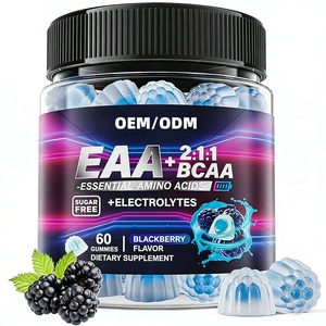 Gomitas de Creatina EAA Pre-Entrenamiento Deportivas de Marca Privada OEM con 9 Aminoácidos Esenciales, Aminoácidos de Cadena BCAA, Gomitas EAA - Product Image 5