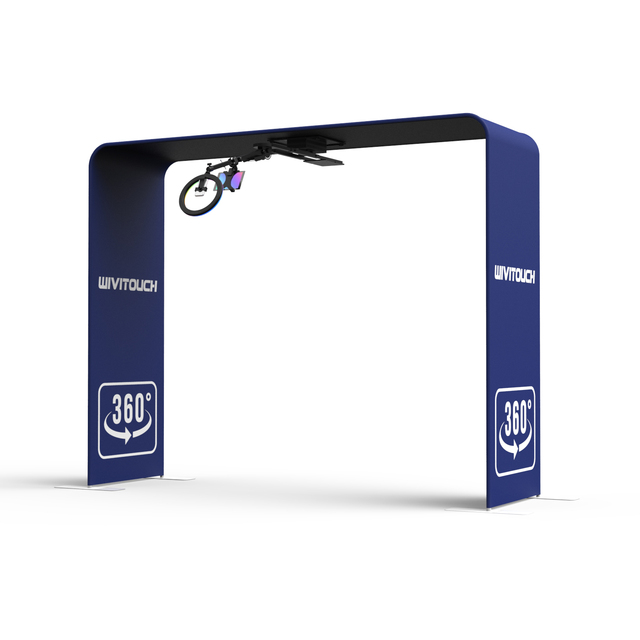 Portable 360 Degree Overhead Photo Booth for Events Compatible with Smartphones iPad Camera SLR