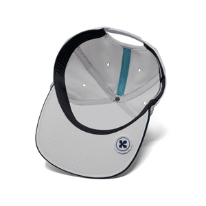 Oem Hải Quân Màu Xanh Mận Hat Biểu Tượng Tùy Chỉnh 6 Bảng Điều Chỉnh Không Thấm Nước Spandexnylon Vải Tùy Chỉnh Có Thể Điều Chỉnh Vành Đai Mồ Hôi Hấp Thụ Vành Đai - Product Image 6