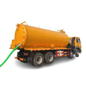 CLW GROUP 8x4 Camiones de limpieza de calles Barredora de caminos Aspirador Camión de succión de aguas residuales