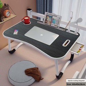 Sélection supérieure pliable étudiant bureau d'<span class=keywords><strong>ordinateur</strong></span> petite table d'<span class=keywords><strong>ordinateur</strong></span> portable chevet <span class=keywords><strong>pour</strong></span> étude des enfants lit et bureau combinaison - Product Image 2