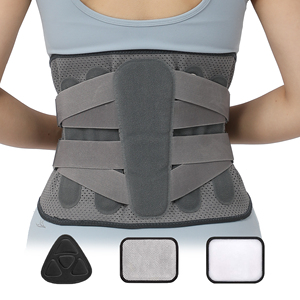 Protrusion de disque lombaire, ceinture de protection en plaque d'acier respirante, ceinture de Fitness de soutien de fixation de la colonne lombaire - Product Image 5