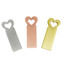 Clé USB personnalisée avec logo, prix réduit, en forme de cœur, 2 Go, 4 Go, 8 Go, 64 Go, haute vitesse, clé USB 2.0, clé USB 3.0, clé USB Flash
