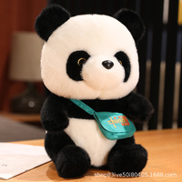 Kinqee FR71 Peluche panda personnalisée en usine Fabricant de jouets en peluche Poupée en peluche douce au coucher