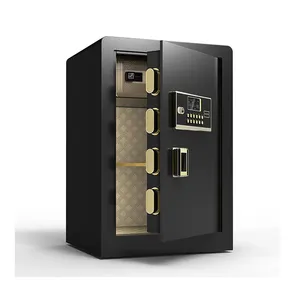 2023创新产品家用安全电子数字指纹保险箱钢制办公室安全柜
