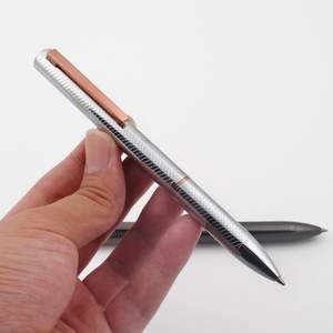 Stylo à bille gravé en métal canon de fusil foncé - Product Image 4