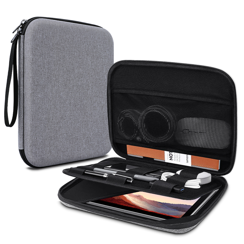 OEM изготовленный на заказ водонепроницаемый двойной оболочки eva чехол для планшета сумка для Microsoft surface pro 4/5/6/7 go2 Универсальный ударопрочность 12 дюймов бизнес-чехол для планшета