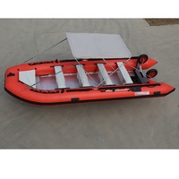 Bateau pneumatique de pêche à rames haute vitesse CE 5,5 m à vendre