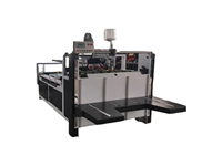 Máquina Semiautomática para Encolar Cajas, Bajo Mantenimiento, para Pequeñas Fábricas
