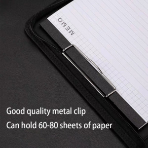 Đa Chức Năng Tùy Chỉnh Logo A4 Máy Tính Xách Tay Cặp Tài Liệu Văn Phòng Phẩm KHÁCH SẠN Văn Phòng File Organizer Pu Da Tập Tin Thư Mục - Product Image 5