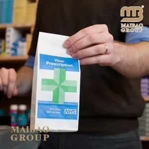 Voyage en avion papier jetable blanc jeter maladie <span class=keywords><strong>Barf</strong></span> sacs de mal de l'air pour avion, étanche maladie de l'air sac de vomi - Product Image 1