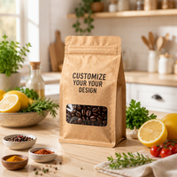 Sacs à fond plat en Mylar mat, anti-humidité et anti-lumière, grande capacité, personnalisables, de qualité alimentaire, pour boulangerie YOUYI, vente en gros