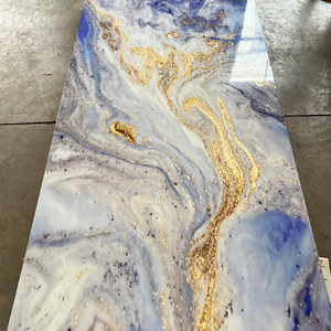 Decoratieve Wandpaneel Pvc Marmeren Plaat 1220*2440*3Mm Voor Decor Interieur <span class=keywords><strong>Uv</strong></span> <span class=keywords><strong>Board</strong></span> - Product Image 2