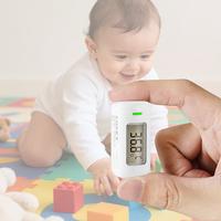 Mini thermomètre domestique frontal infrarouge sans contact réutilisable multifonctionnel numérique pour la fièvre