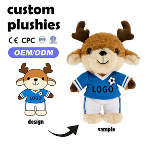 Juguetes de Peluche Personalizados al por Mayor con la Mascota <span class=keywords><strong>del</strong></span> Equipo de Fútbol <span class=keywords><strong>Mundial</strong></span> 2026, <span class=keywords><strong>Muñecos</strong></span> de Peluche de Fútbol Personalizados - Product Image 4