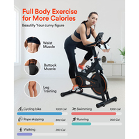 Macchina da allenamento Fitness Bicicletas esercizio Indoor Spinning Gym Bike volano personalizzabile Spinning Bike