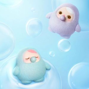 Chính thức popmart pucky Beanie bong bóng loạt PVC sang trọng Mặt dây chuyền mù hộp sưu tập đồ chơi thiết kế ngẫu nhiên hành động con số - Product Image 4