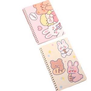 Cuaderno Planificador de Lujo Personalizado con Espiral Metálica de Color y Logotipo Personalizado para Estudiantes - Product Image 1