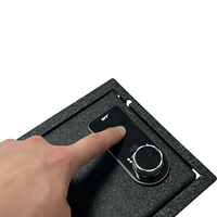 Tuojue accès rapide métal pistolet serrure boîte caché voiture coffre-fort pour Tesla modèle 3 intérieur accessoires Kits
