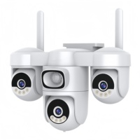 360 Degree Security With Cloud Storage 5MP 3MP Solar Powered 12MP 4G CCTV Camera Outdoor Panoramic 8MP