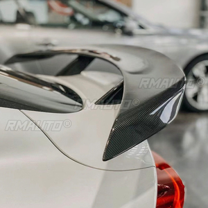 Aileron arrière en fibre de carbone style A, FRP, pour Toyota Supra A90 2019-2022, séparateurs de coffre arrière, pièces auto - Product Image 6